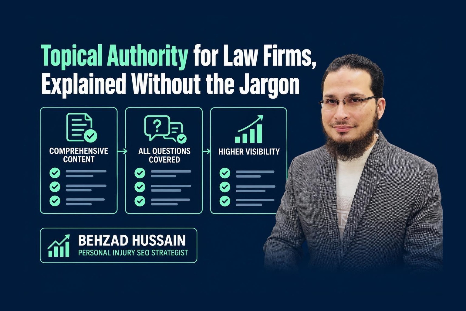 Topical Authority for Law Firms, Explained Without the Jargon: Why One Complete Case Type Beats Ten Shallow Ones